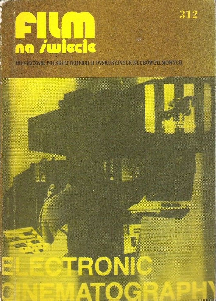 FILM NA SWIECIE magazine side cover Issue 312 (12)   1984